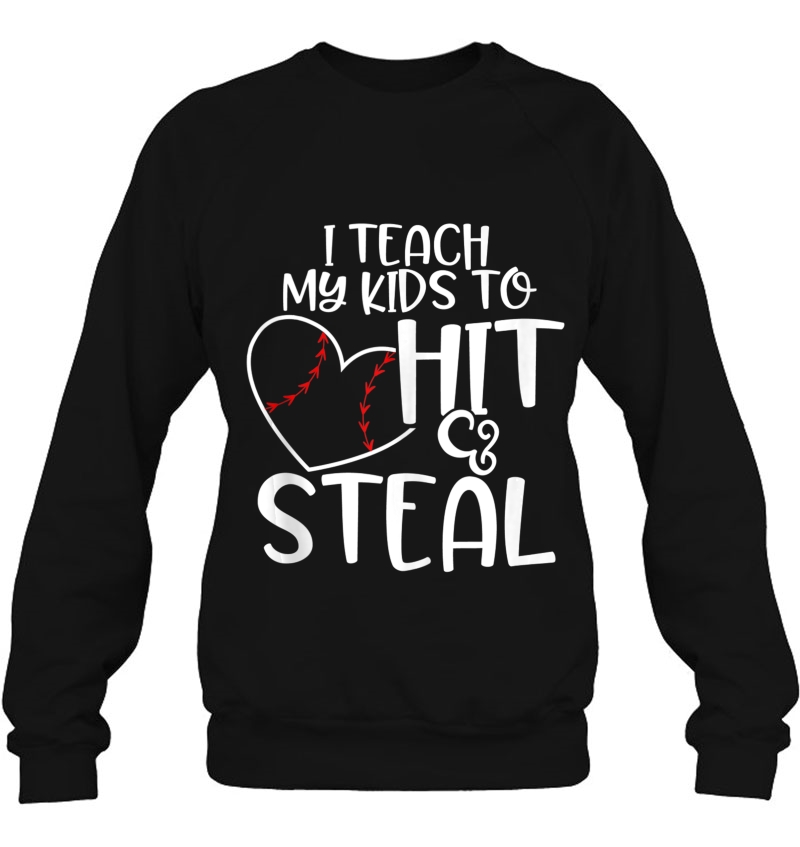 Baseball Mama I Teach My Kids To Hit And Steal Player Mugs