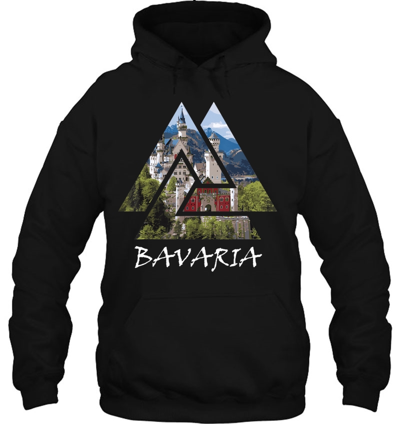 Bavaria Germany Neuschwanstein Castle Graphic Gift Tee Mugs