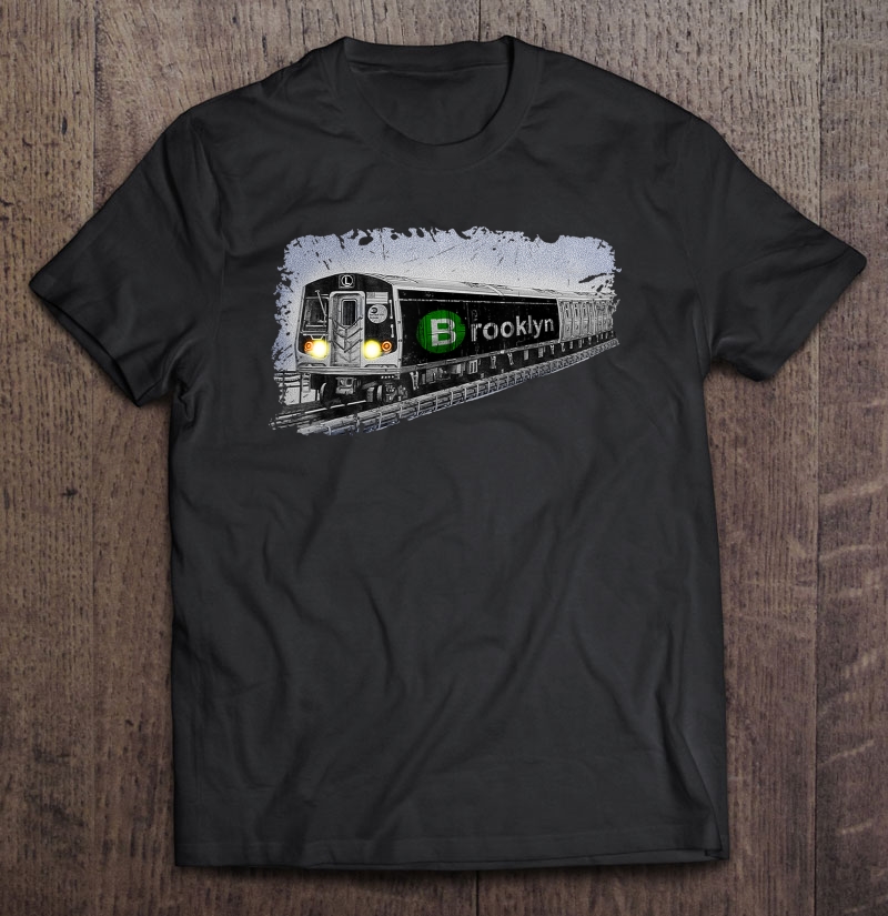 Brooklyn Subway Vintage Train New York City Shirt