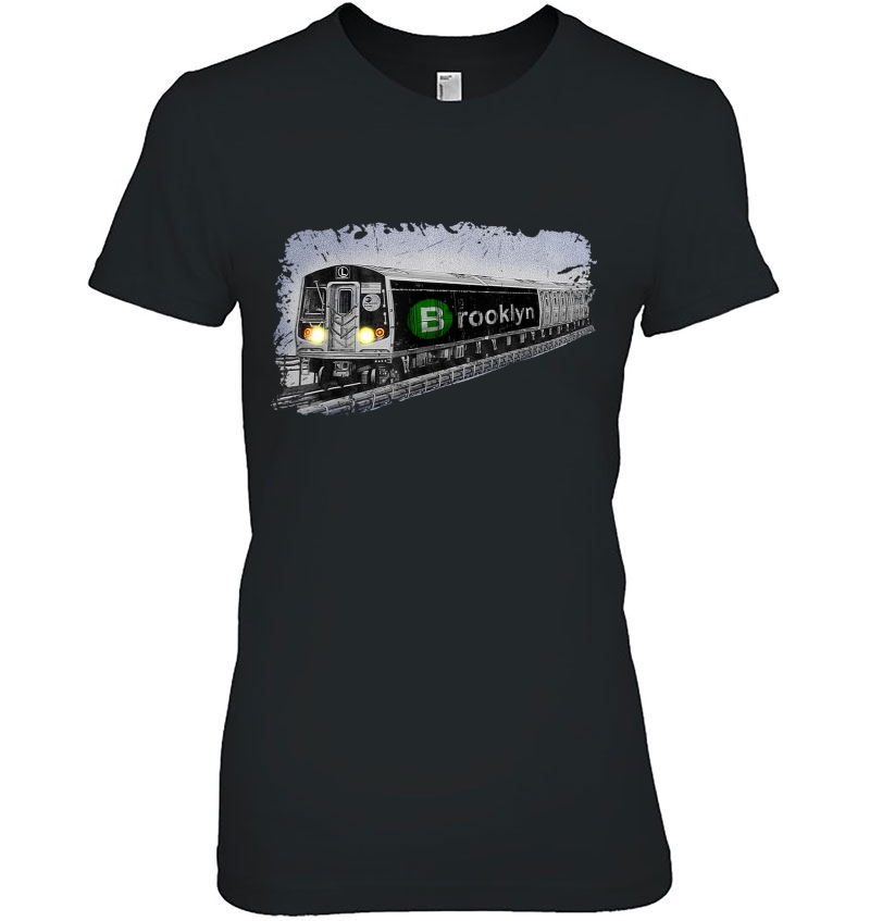 Brooklyn Subway Vintage Train New York City Hoodie