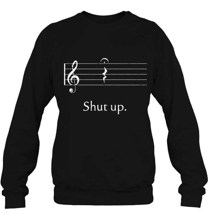 Funny Music Shut Up Quarter Rest And Fermata Mugs