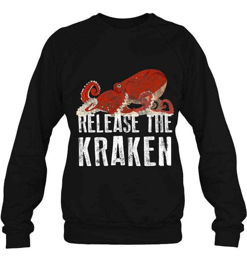 Funny Octopus Shirt Release The Kraken Cool Gift Mugs