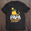 Funny Papasaurus Dinosaur Father's Day Gifts Tee