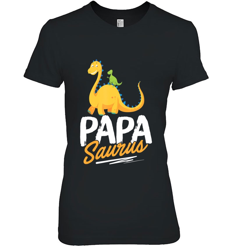 Funny Papasaurus Dinosaur Father's Day Gifts Hoodie