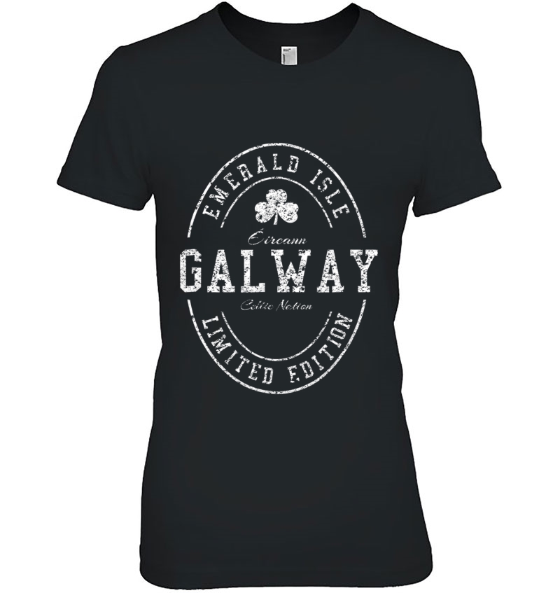 Galway Ireland Vintage Irish Souvenir Hoodie