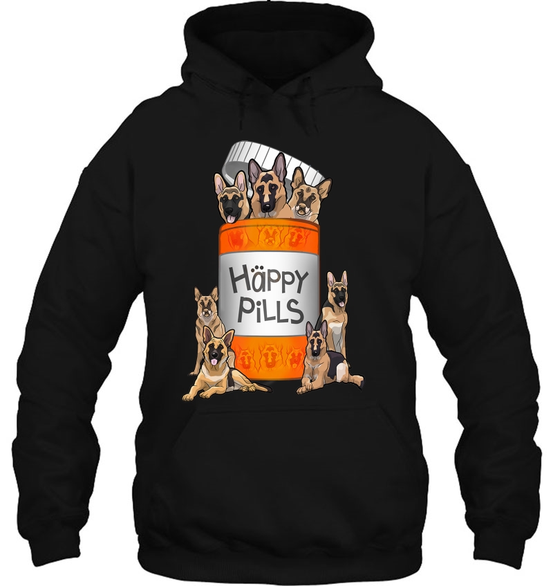 German Shepherd Happy Pills Mugs