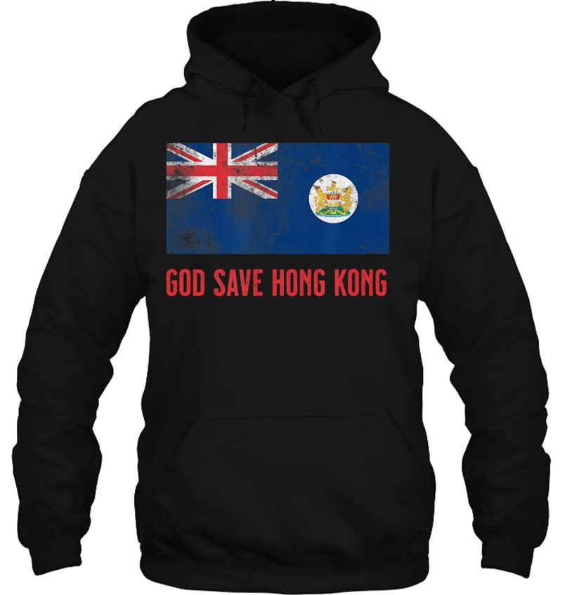 God Save Hong Kong British Colonial Hk Flag Protest Mugs