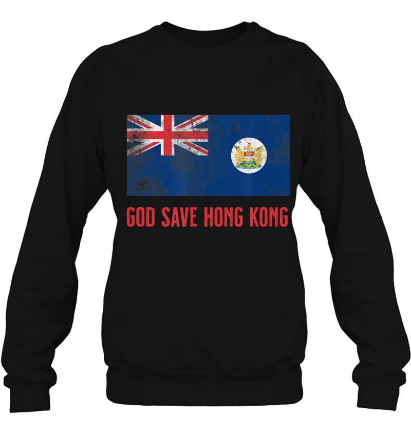 God Save Hong Kong British Colonial Hk Flag Protest Mugs