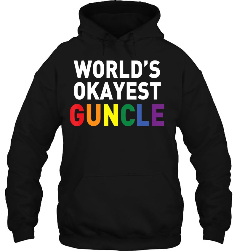 Guncle Proud Of My Gay Uncle World's Okayest Guncle Mugs