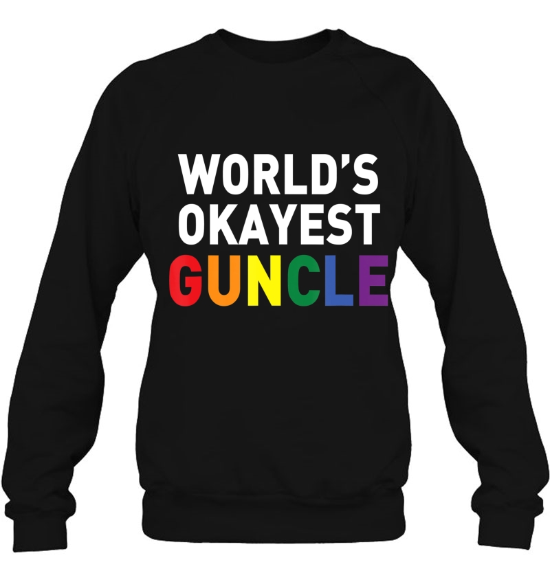 Guncle Proud Of My Gay Uncle World's Okayest Guncle Mugs