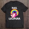 Hail Lucipurr, Satan Cat Unicorn Goth Evil 666 Lucifer Tee