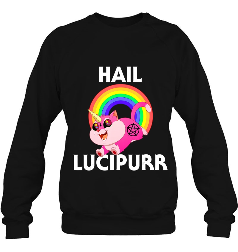 Hail Lucipurr, Satan Cat Unicorn Goth Evil 666 Lucifer Mugs