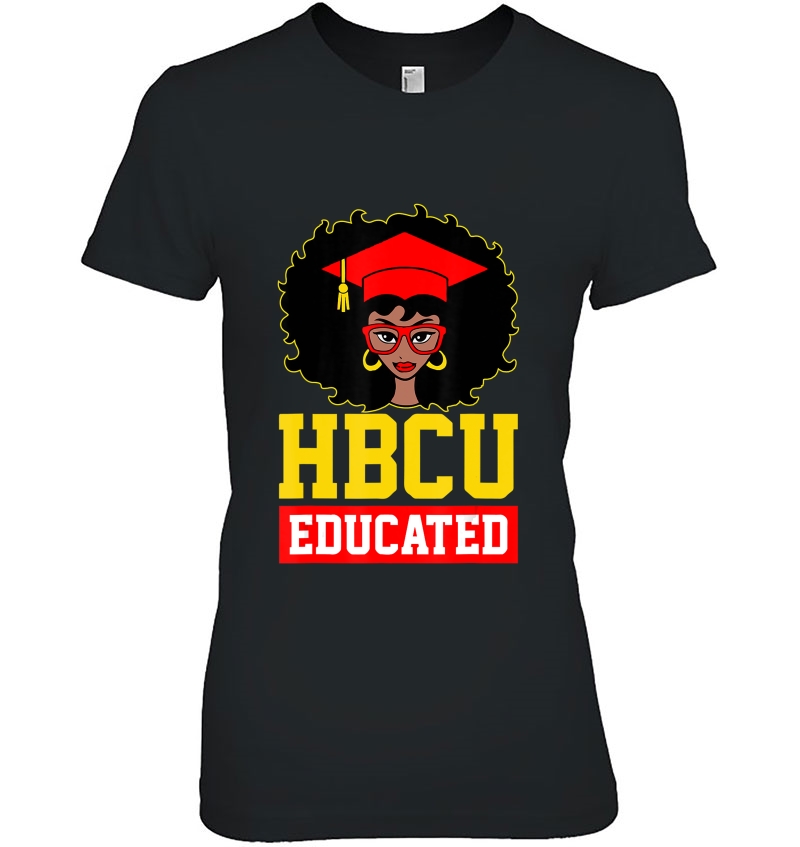 Hbcu Educated Black Girl Graduate Black History Month Gifts Hoodie