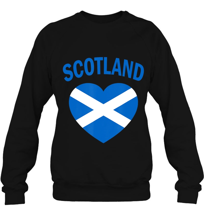 I Love Scotland Blue Scottish Flag Heart Mugs