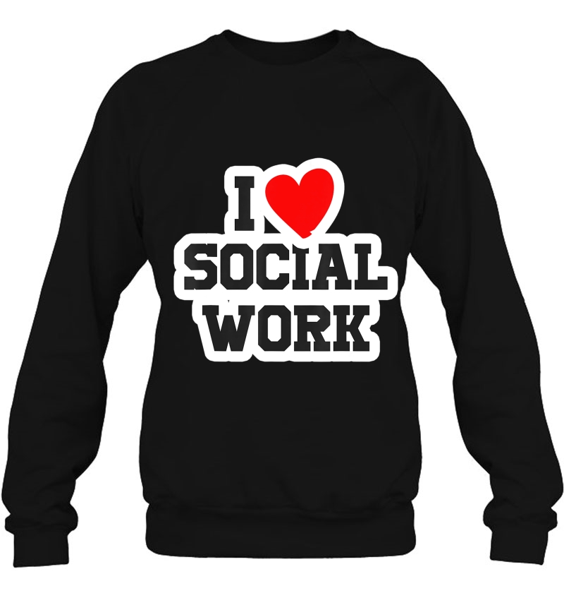 I Love Social Work Social Worker Social Sciences Job Gift Mugs