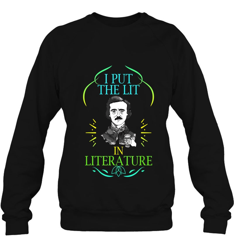 I Put Lit In Literature Reading Poe Souvenir Novelty Mugs