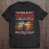 I'm A Veteran Stand For The Flag Kneel For The Fallen Tee