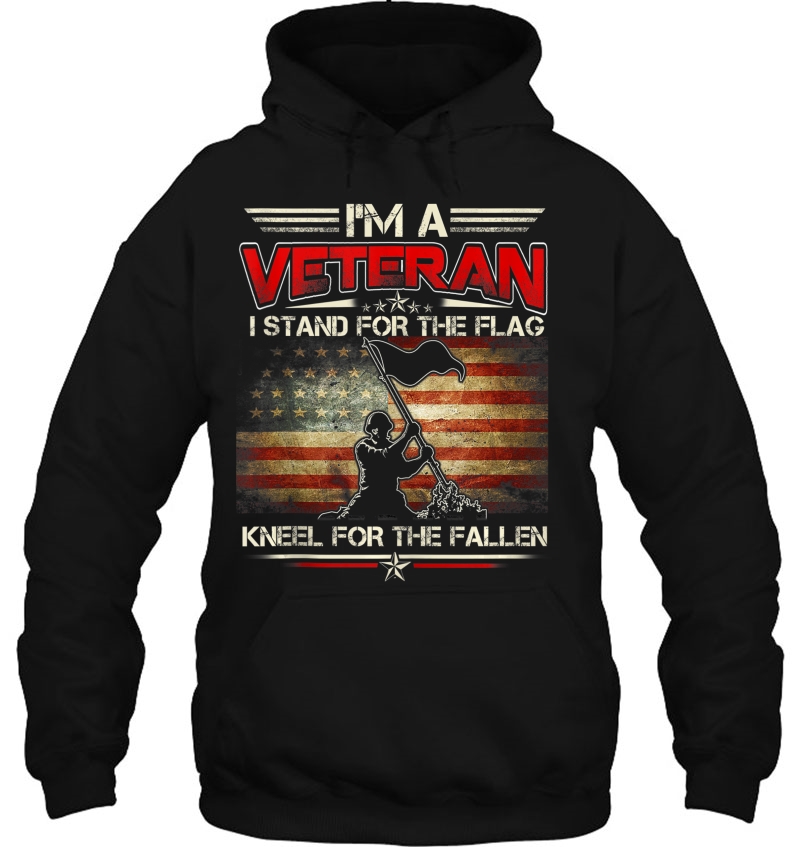 I'm A Veteran Stand For The Flag Kneel For The Fallen Mugs