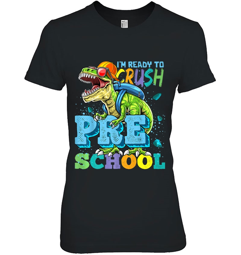 I'm Ready To Crush Pre School Monster Truck Back To School Hoodie