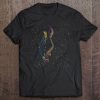 Jazz Saxophone Player Colorful Abstract Art Sax Musician Fan Tee