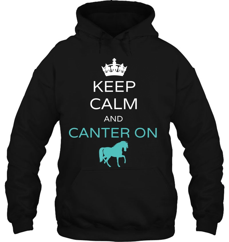 Keep Calm And Canter On Horseback Riding Horse Equestrian Mugs