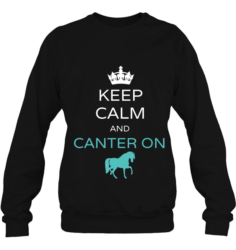 Keep Calm And Canter On Horseback Riding Horse Equestrian Mugs