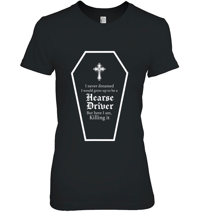 Killing It Coffin Hearse Driver Joke Hoodie