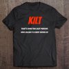 Kilt Gifts Scottish Or Irish Kilt Wearer Tee