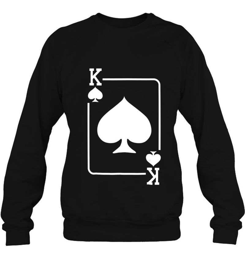 King Of Spades Shirt Playing Card Halloween Costume (Dark) Mugs