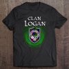 Logan Surname Scottish Clan Tartan Crest Badge Tee