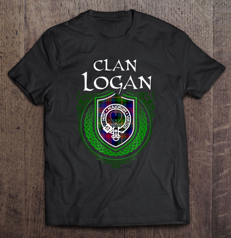 Logan Surname Scottish Clan Tartan Crest Badge Shirt