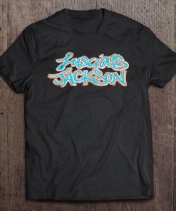 Luscious Jackson Tee Shirts Official Original Graffiti Logo Tee