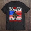 My Nephew Is A Soldier Proud Army Aunt Military Family Gift Tee