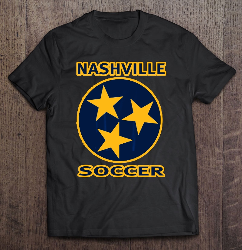 Nashville Soccer Tennessee Tristar Flag Shirt