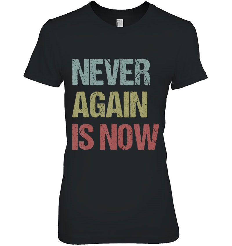 Never Again Is Now - Close The Camps Protest Hoodie