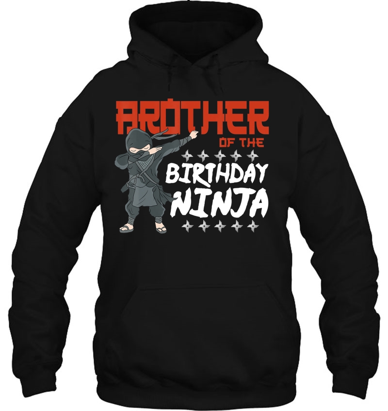 Ninja Brother Birthday Party Shirt - Ninja Theme Party Wear Mugs