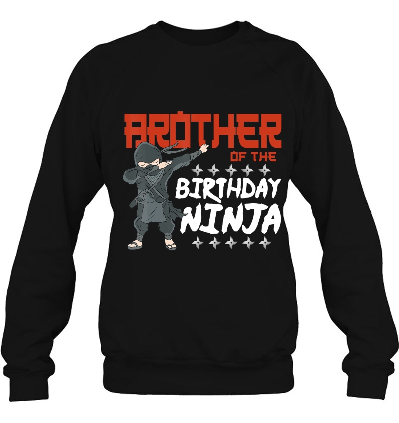 Ninja Brother Birthday Party Shirt - Ninja Theme Party Wear Mugs