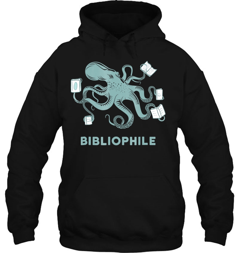 Octopus Bibliophile Shirt Librarian Gift Mugs