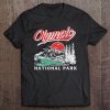 Olympic National Park Retro 80'S Mountains Graphic Tee