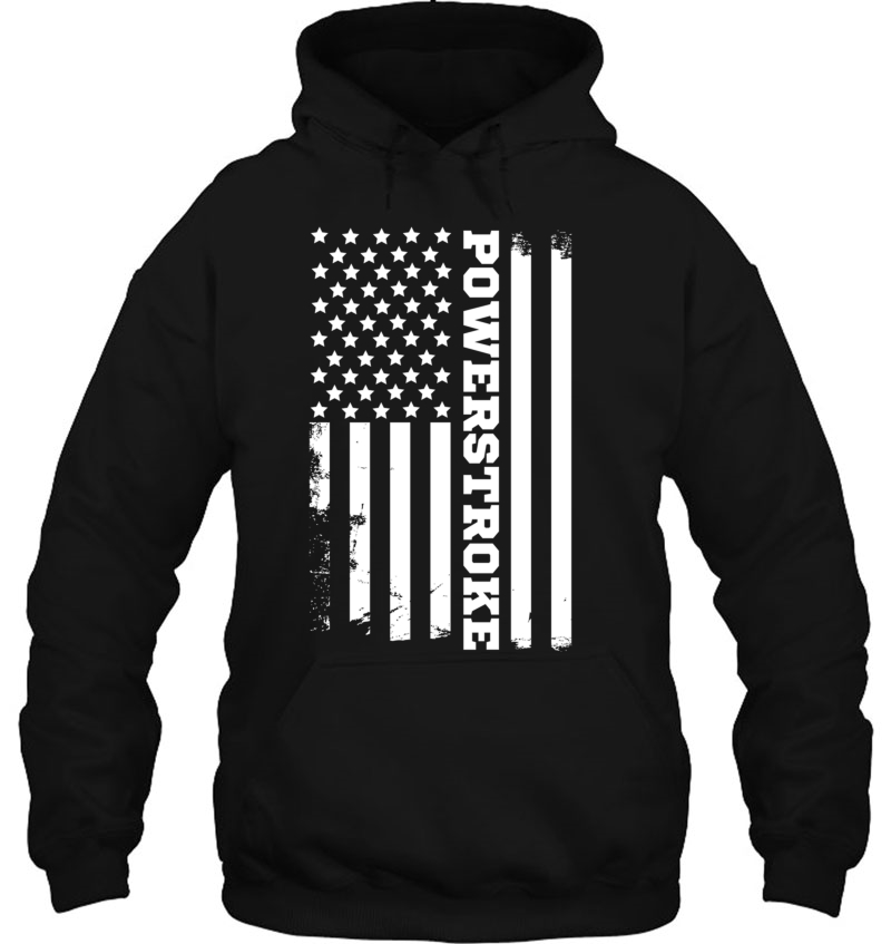 Power Stroke American Flag Pullover Mugs