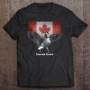 Proud Canadian Flag Canada Goose Tee