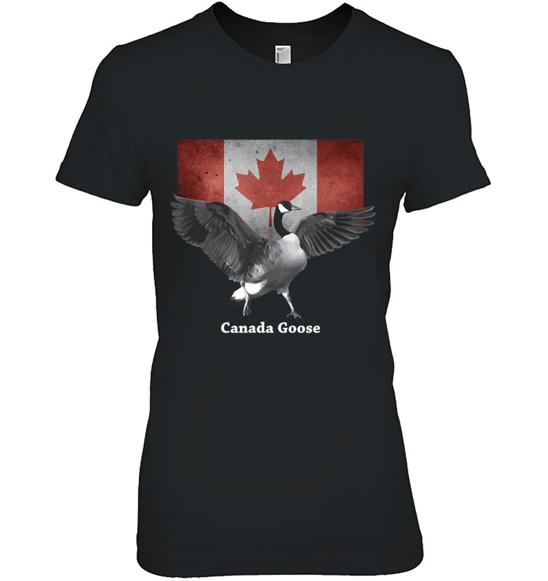 Proud Canadian Flag Canada Goose Hoodie