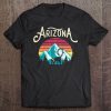 Retro Arizona Az Mountains Outdoor Wildlife Tee