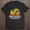 Retro Cape Charles Va Beach Vacation Tee