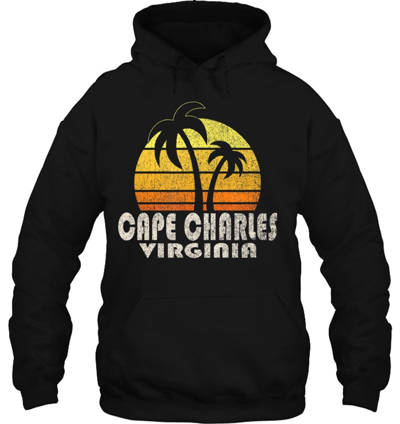 Retro Cape Charles Va Beach Vacation Mugs