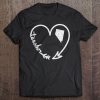 Retro Nevada Teacher Shirt Arrow Heart Home State Gift Tee