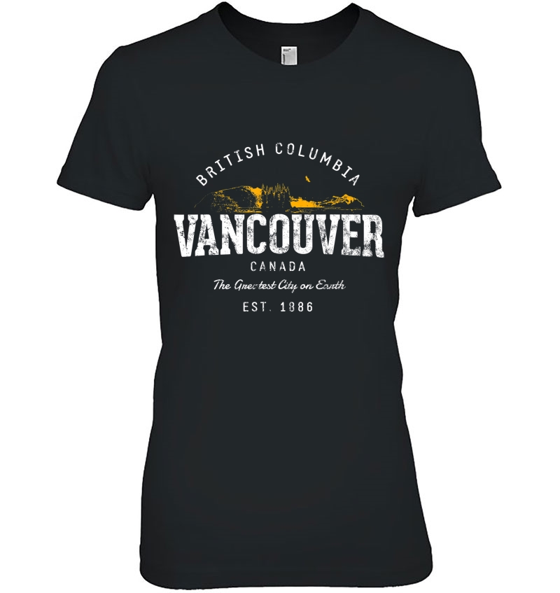 Retro Style Vintage Vancouver Hoodie