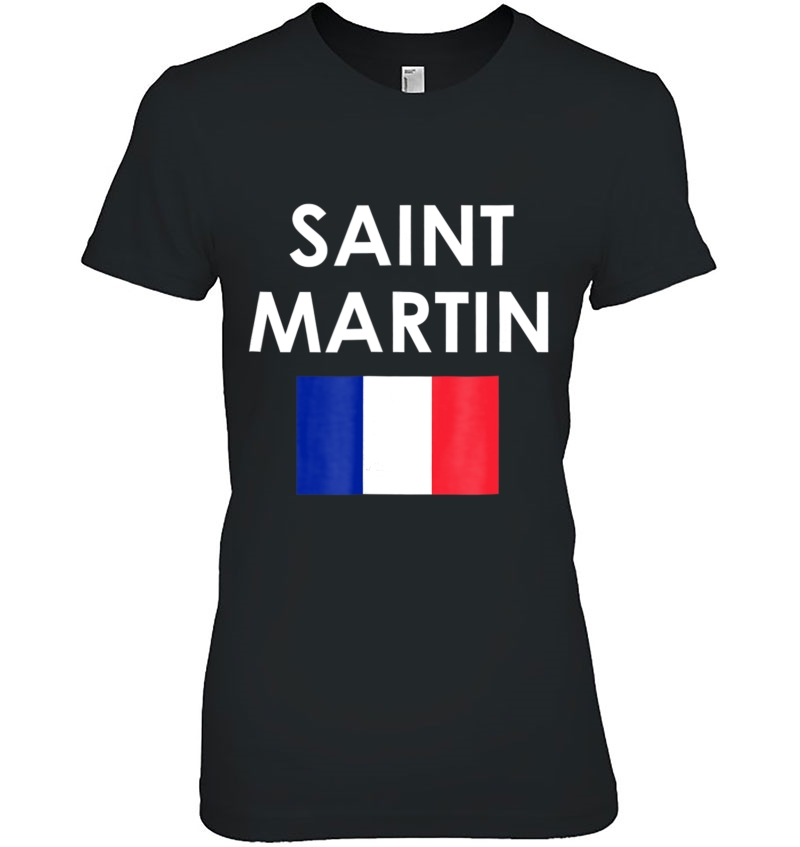 Saint Martin Flag For St Martinois Loving Americans Hoodie