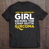 Sarcoma Shirt - Gift For Cancer Patient Female Tee