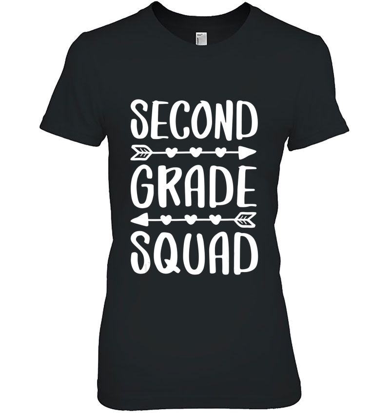 Second Grade Squad 2Nd Grade Back To School Gift Hoodie